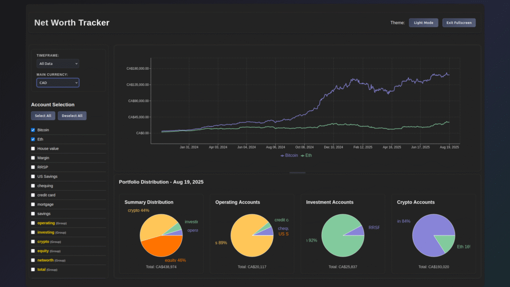 Net Worth Tracker